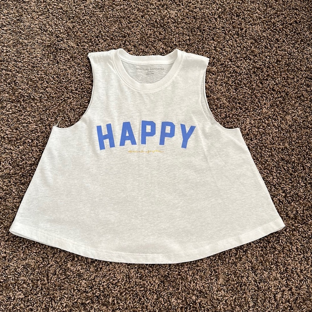 Spiritual gangster tank top